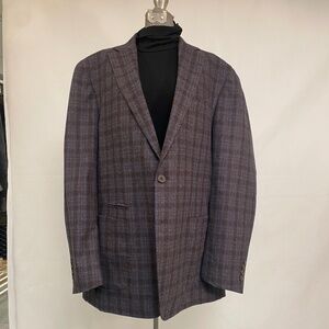 Peter Millar Claren Plaid Soft Jacket Men's 42 R tailored fit